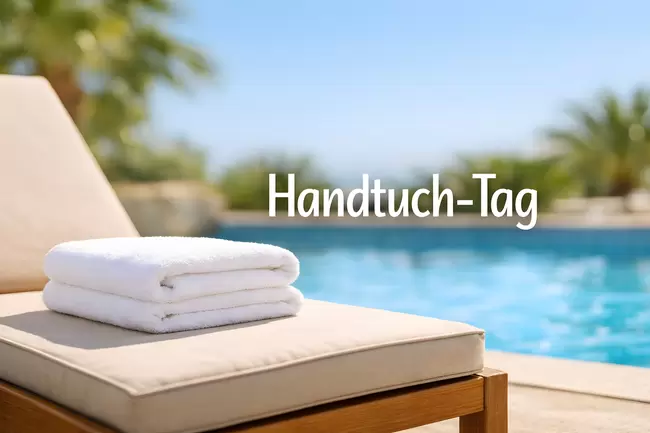 Handtuch-Tag am 25. Mai