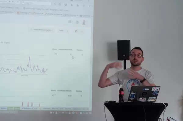 Hans Jung auf WordCamp Colgone 2016