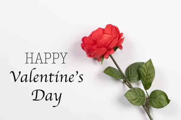 Happy Valentines day lettering