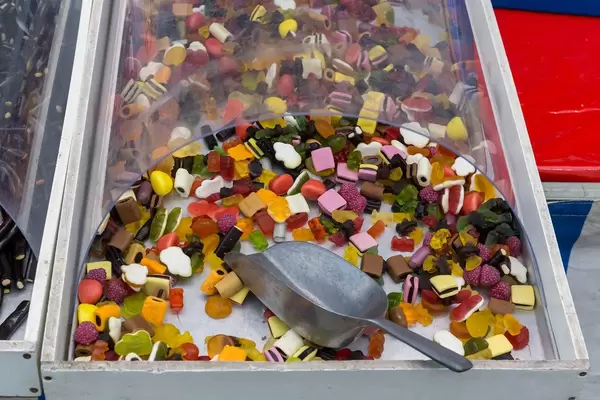 Haribo Konfekt zum Selbst Schöpfen auf der Spiel in Essen