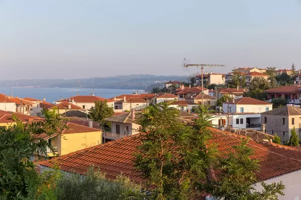 Häuser in Afitos, Chalkidiki