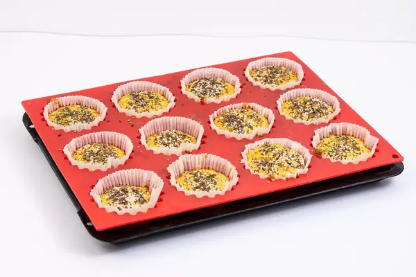 Healthy homemade Pastry with Chia seeds