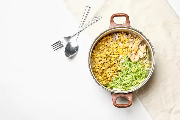 Healthy non-boring salad