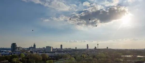 Heißluftballons in Köln