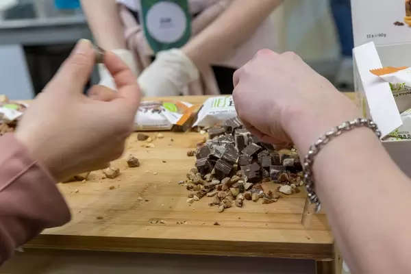 HejBar protein bar by Hej - FIBO Cologne 2018