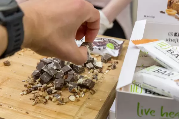 HejBar Proteinriegel von HEJ - FIBO Köln 2018