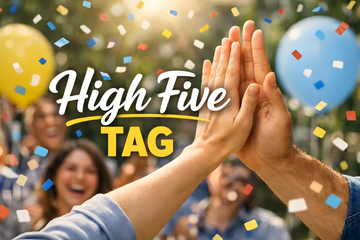 High Five Tag am 16. April