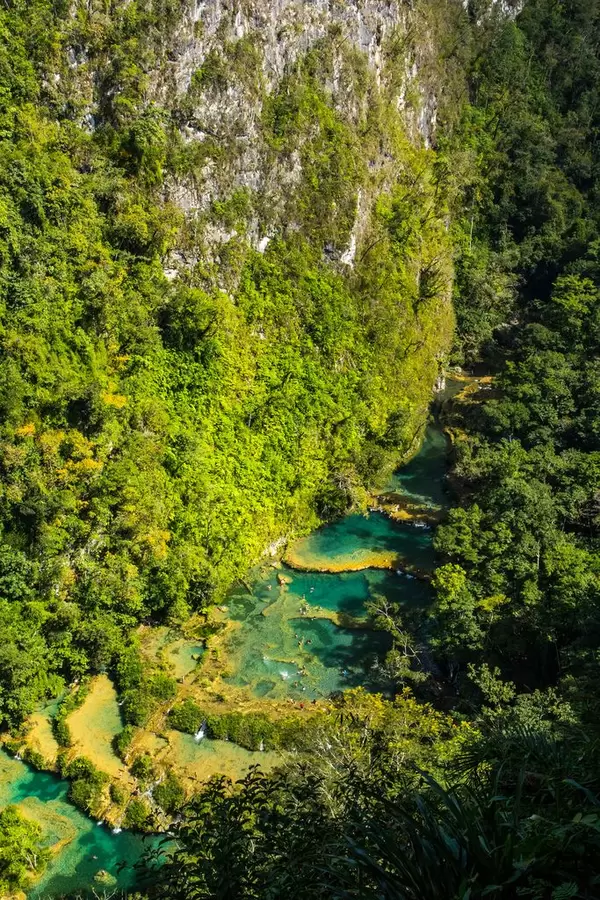 HIgh View of Semuc Champey  Flip 2019