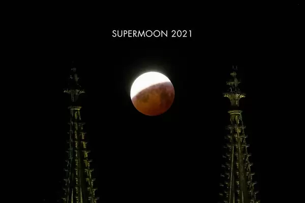 Himmelsereignis: Supermoon 2021 - Supermond 2021