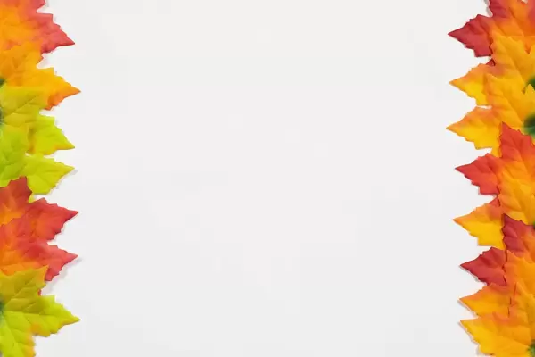 Hintergrund mit Herbstblättern