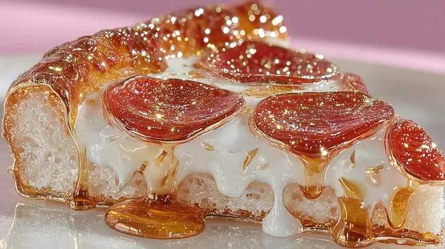 Hochglanz-Lebensmittelfotografie: Köstliche Topping-Kreation