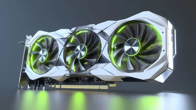 Hochleistungskarte mit dynamischem Grafik-Design