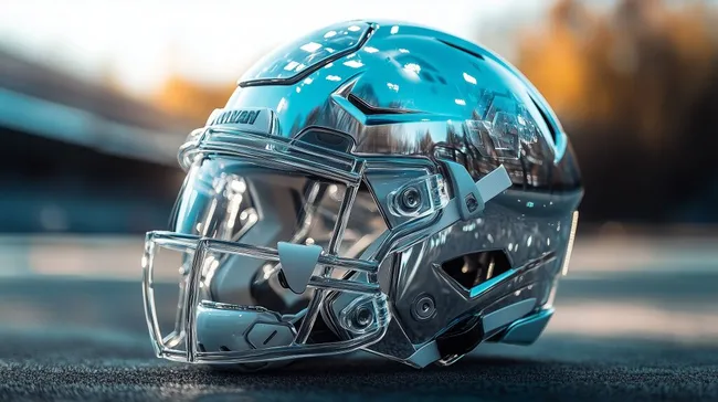 Hochmoderner transparenter Football-Helm mit erstklassiger Sicherheit