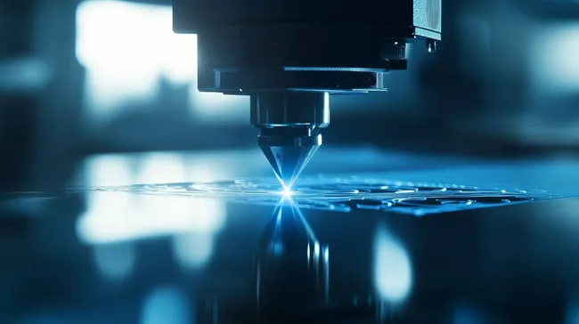 Hochpräzise Lasergravurmaschine in Aktion kostenlos herunterladen