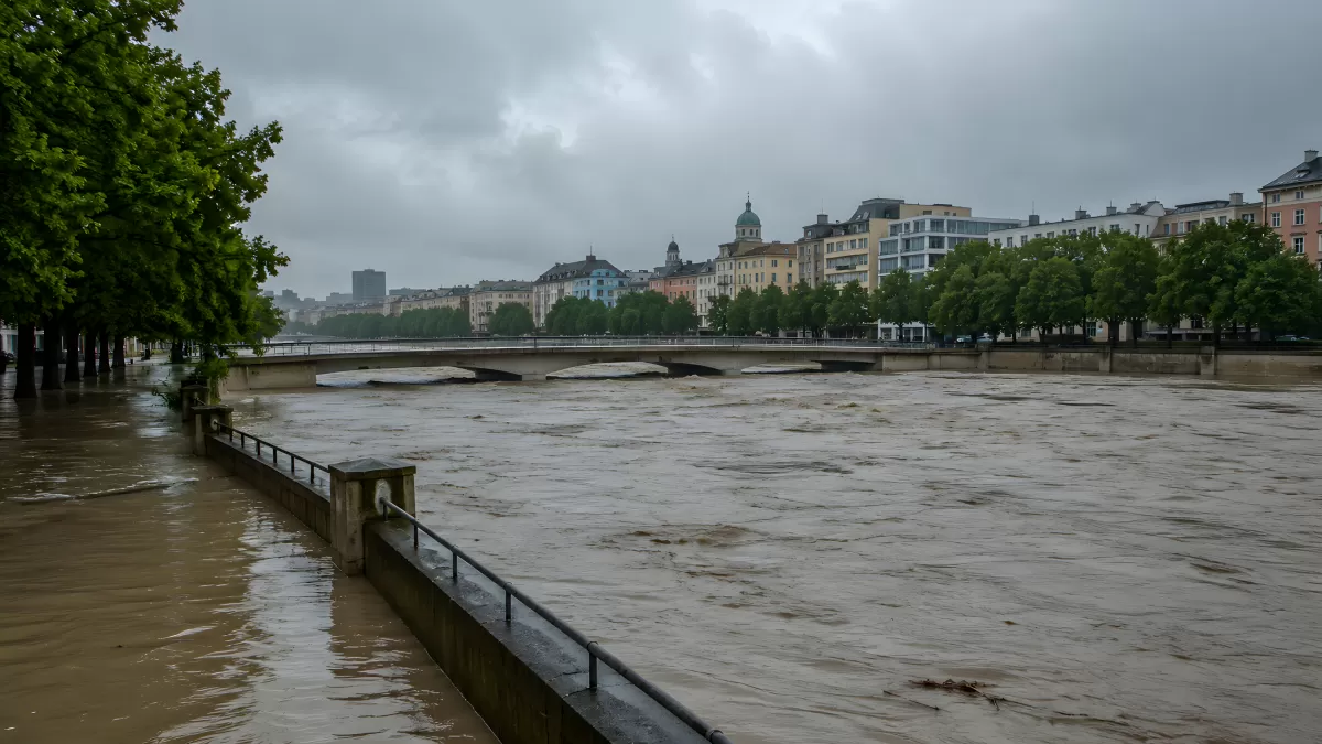 Unwetter in Bayern