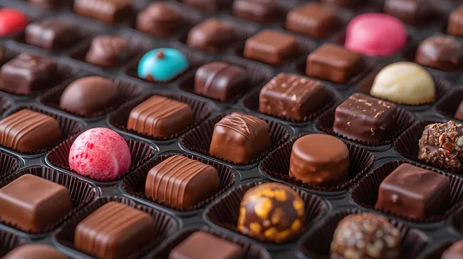 Hochwertiger Schokoladengenuss in eleganter Präsentation