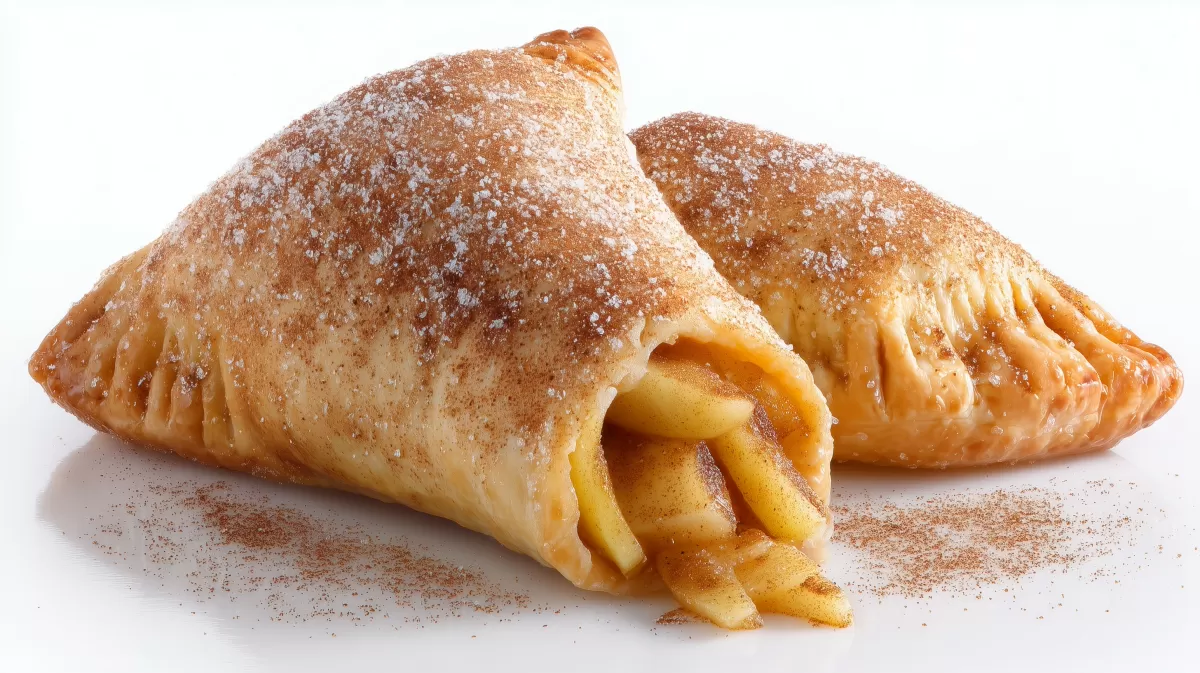 Hollndische Apfeltaschen Appelflappen mit Zimt