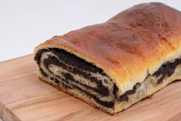 Homemade traditional Poppy Seed pie