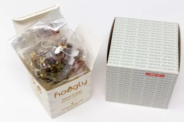 Hoogly - Gewürztee mit Apfel und Orange aus dem zwölften Türchen des veganen Foodist Active Adventskalenders