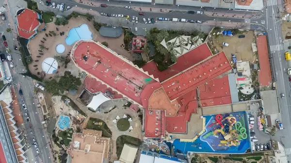 Hotel Sol Katmandu Park & Resort in Magaluf, Mallorca aus der Vogelperspektive