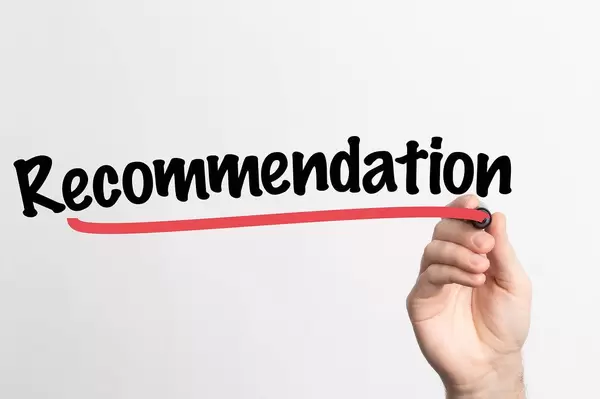 Human hand writing Recommendation on whiteboard