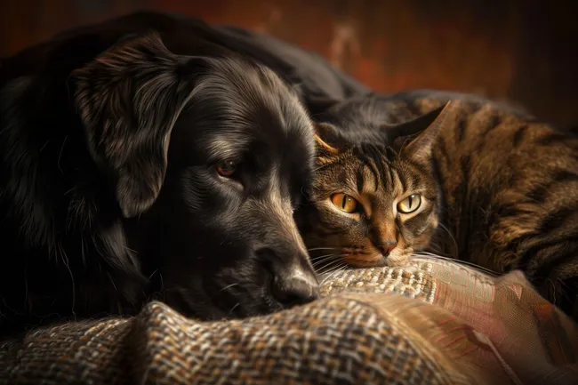 Hundetreffen und Katzenschmuser in gemütlicher Umgebung