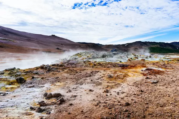 Iceland geothermal area landscape / Island geothermischen Bereich Landschaft