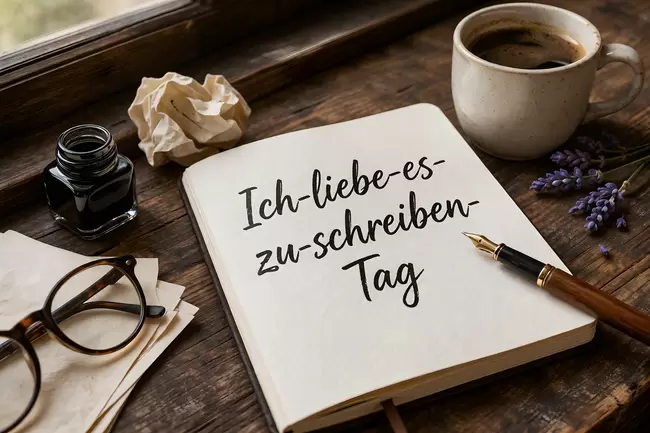 Ich-liebe-es-zu-schreiben-Tag am 15. November