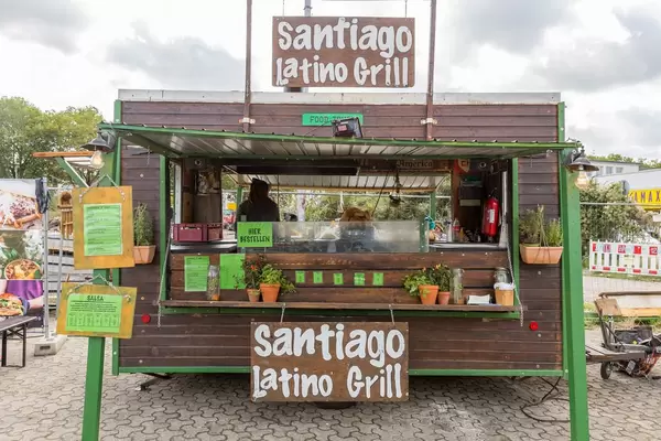 Imbissbude Santiago Latino Grill
