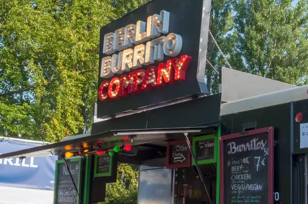 Imbissbude von Berlin Burrito Company