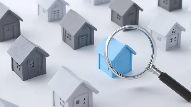 Immobilienvermittlung in modernem Design