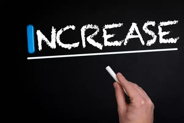 Increase text on blackboard