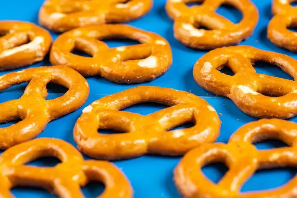 Industry Snacks Pretzels closeup image (Flip 2019)