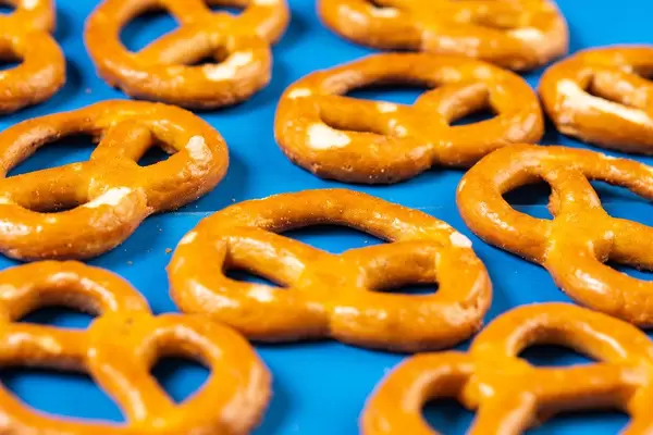 Industry Snacks Pretzels closeup image