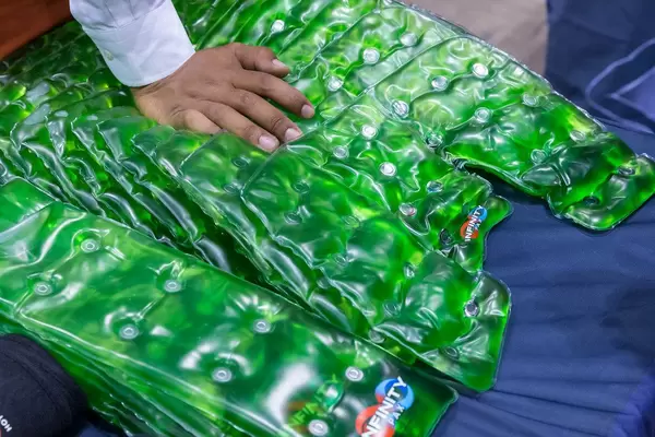 Infinity Pax: hot and cold reusable therapeutic pads for neck and shoulder