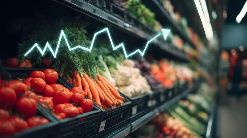 Inflation: Lebensmittelpreise steigen im Supermarkt sichtbar an