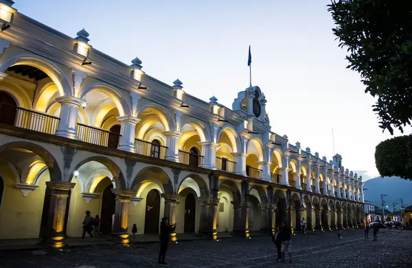 Interesting architecture in Antigua, Guatemala
