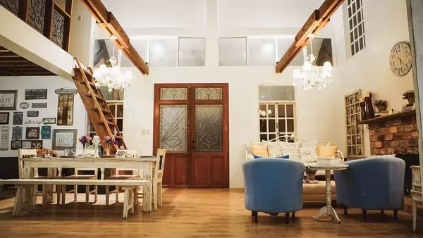 Interior of a vacation house, Salvador Benedicto