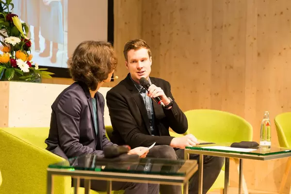 Interview mit Marcell Jansen bei der Veganfach 2017