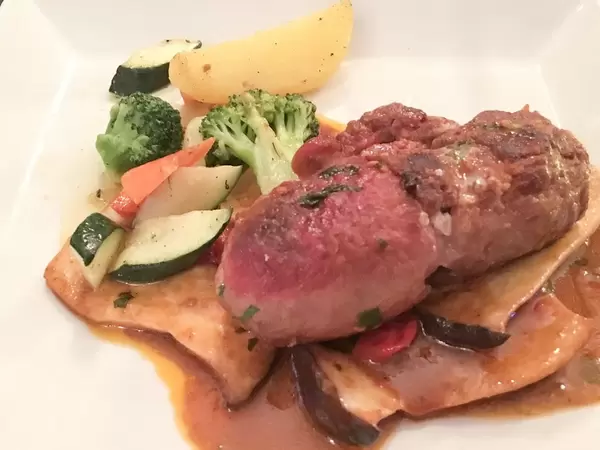 Involtini vom Kalb mit Gemüse