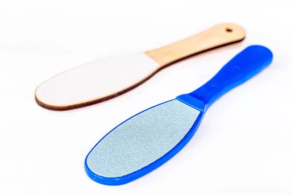 Items for cleaning the skin of the feet