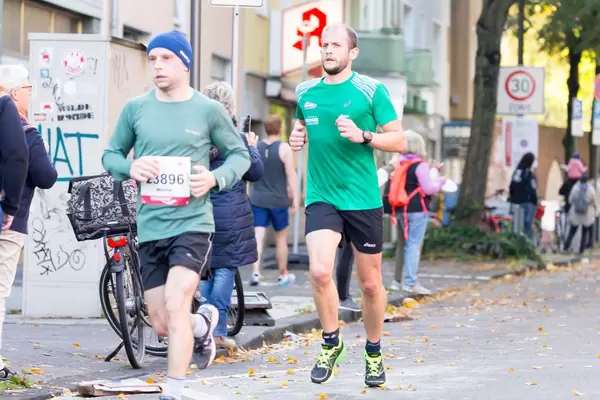 Jablonski Marek, nicht nummerierter Läufer - Köln Marathon 2017