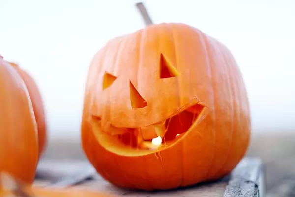 Jack-o'-lantern for Halloween party (Flip 2019)