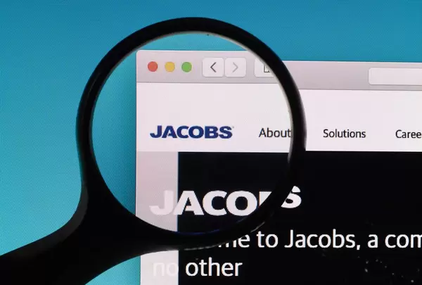 Jacobs logo under magnifying glass