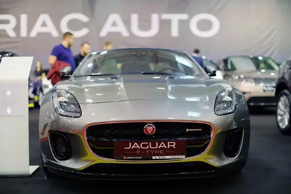 Jaguar F-Type, close-up view at SAB 2019