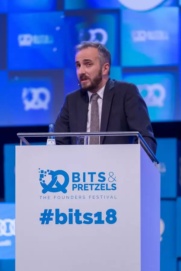 Jan Böhmermann at a show