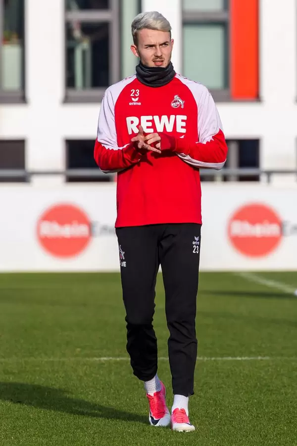 Jannes Horn beim Training nach dem Abstiegskampf