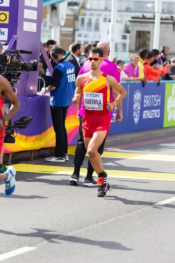 Javier Guerra (Marathon Finale) bei den  IAAF Leichtathletik-Weltmeisterschaften 2017 in London