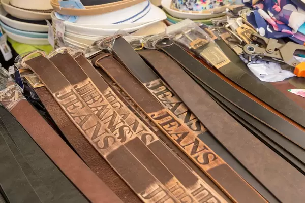 Jeans Gürtel aus Leder