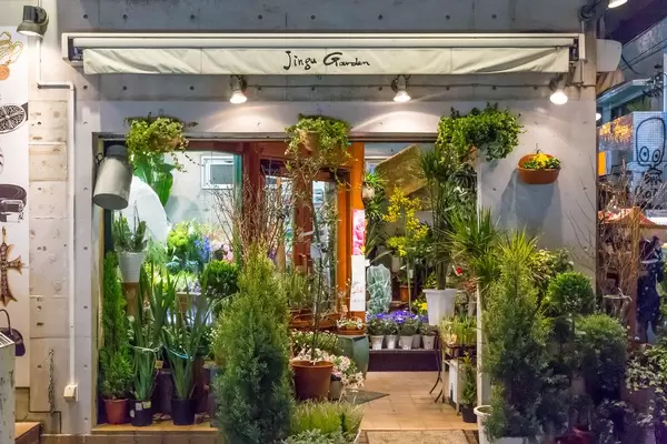 Jingu Garden: Flower Store